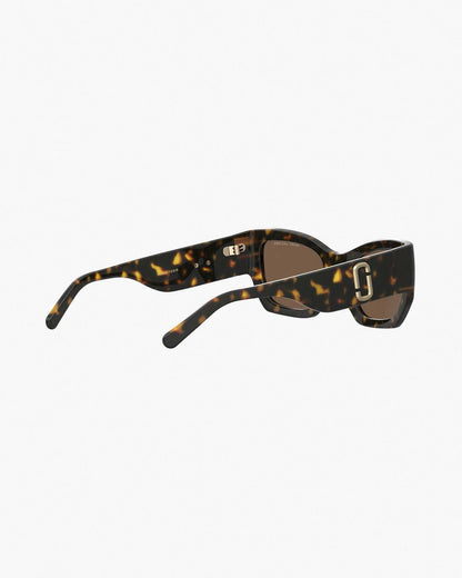 The J Marc Square Cat Eye Sunglasses Havana Marc Jacobs / ACCESSORIES