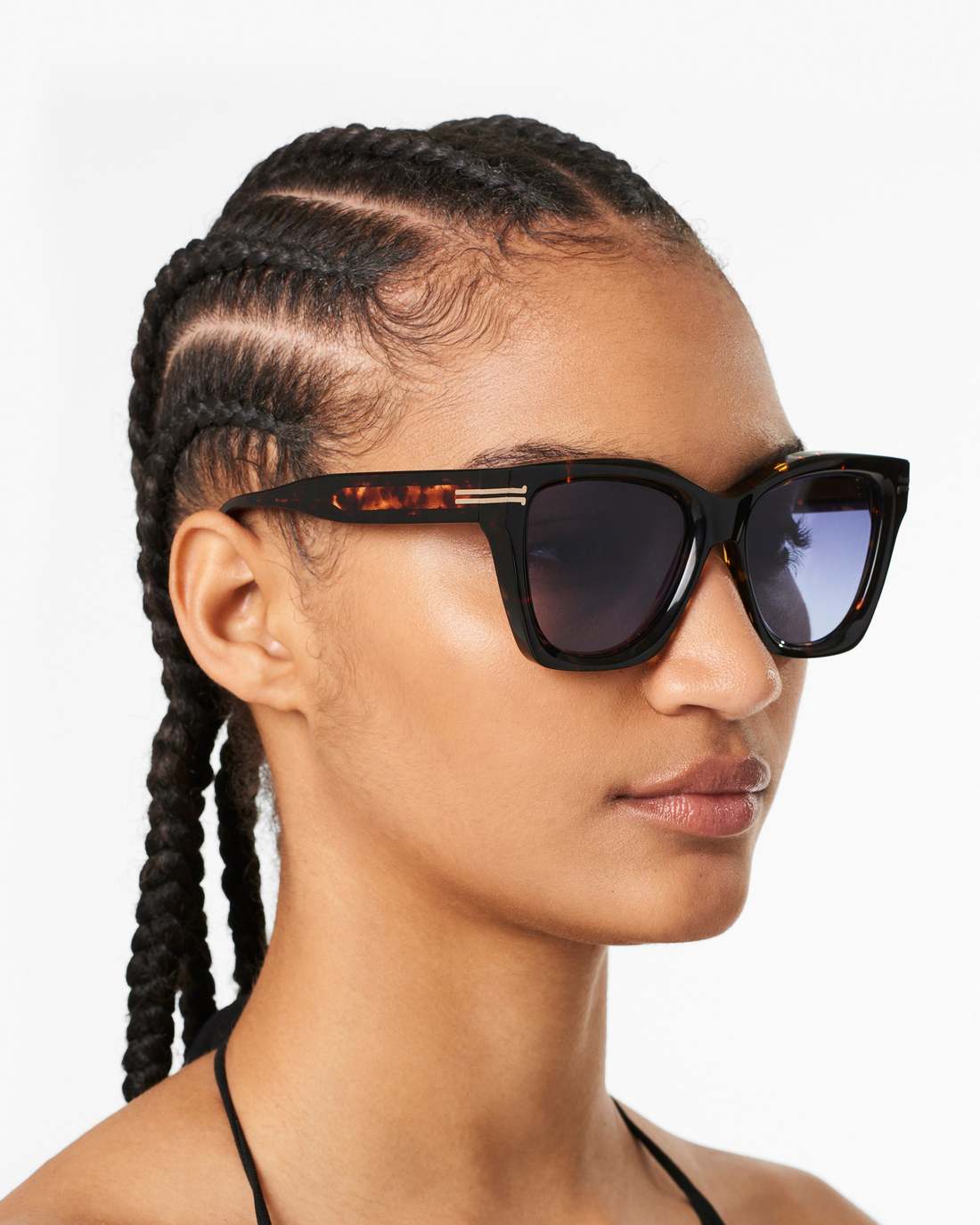 Icon Edge Oversized Square Sunglasses Havana Marc Jacobs / ACCESSORIES