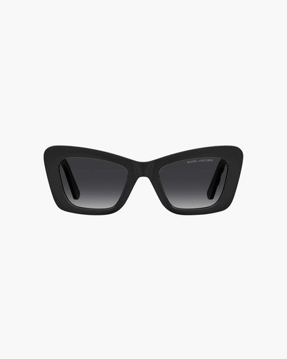 The Bold Logo Cat Eye Sunglasses Black/White Marc Jacobs / ACCESSORIES
