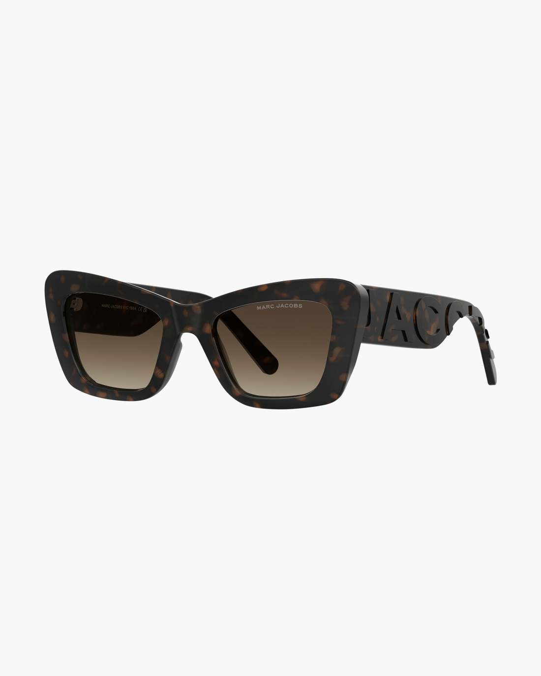 The Bold Logo Cat Eye Sunglasses Havana Marc Jacobs / ACCESSORIES