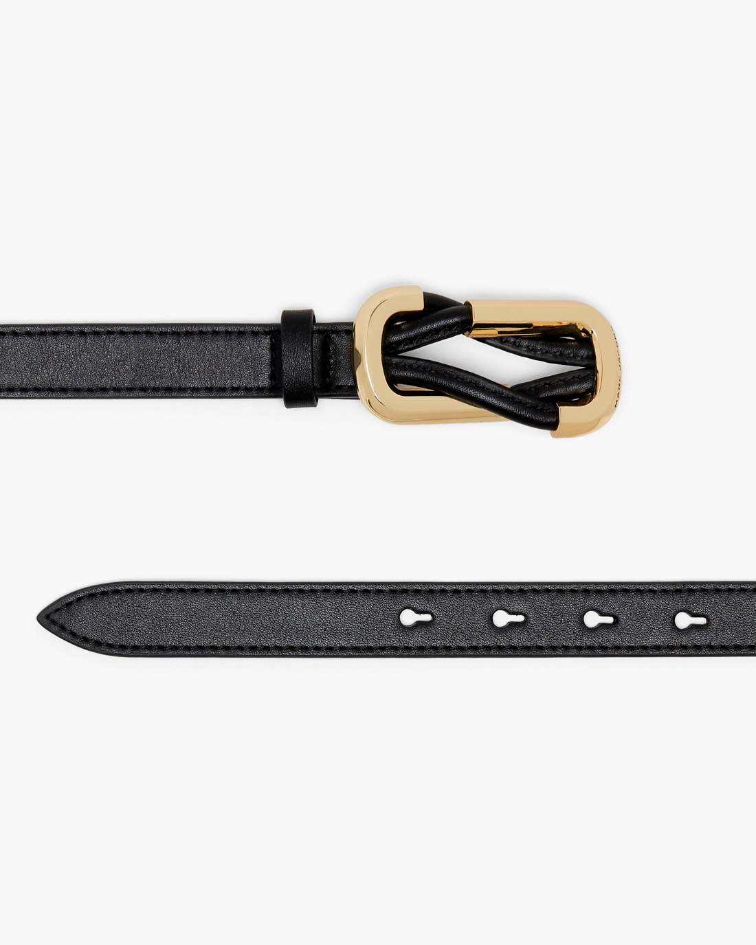 The Dual Belt Black/Gold Marc Jacobs / ACCESSORIES