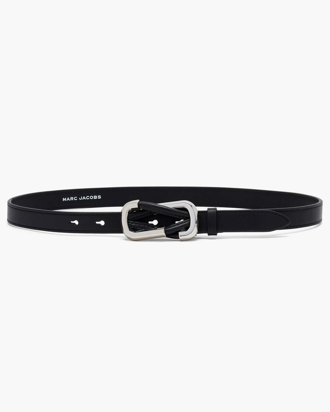 The Dual Belt Black/Silver Marc Jacobs / ACCESSORIES