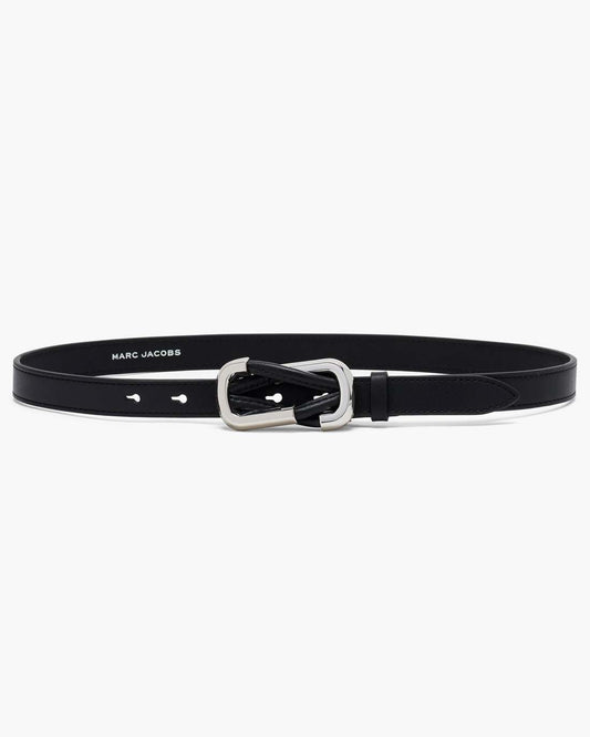 The Dual Belt Black/Silver Marc Jacobs / ACCESSORIES