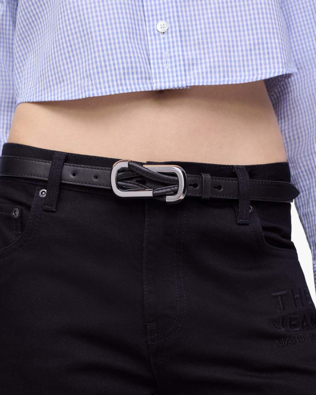 The Dual Belt Black/Silver Marc Jacobs / ACCESSORIES