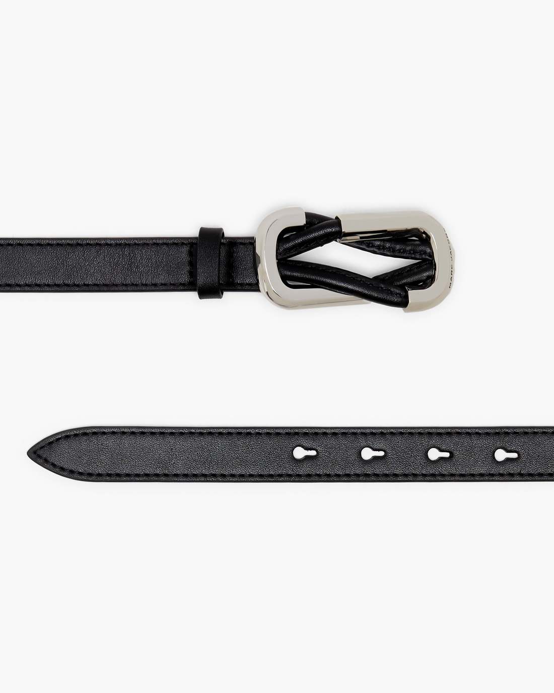 The Dual Belt Black/Silver Marc Jacobs / ACCESSORIES