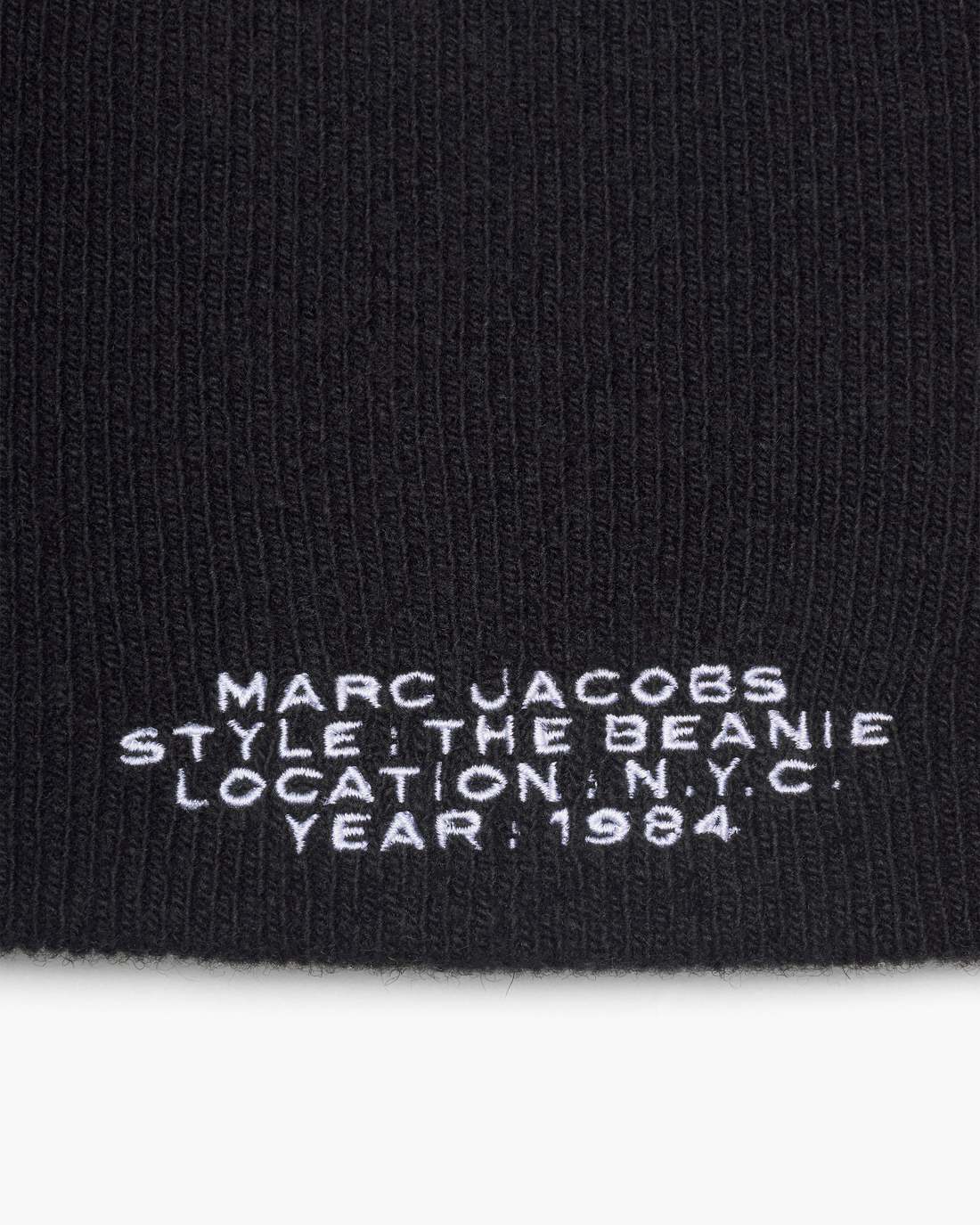 The Beanie Black Marc Jacobs / ACCESSORIES