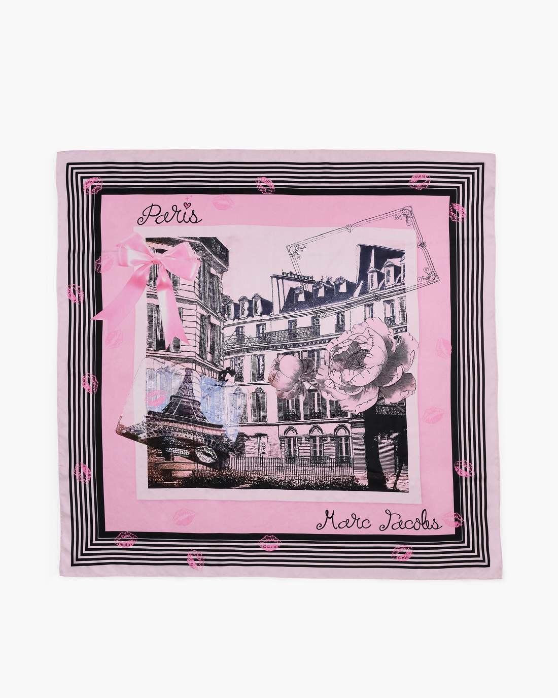 The City Silk Scarf Paris Paris Marc Jacobs / ACCESSORIES