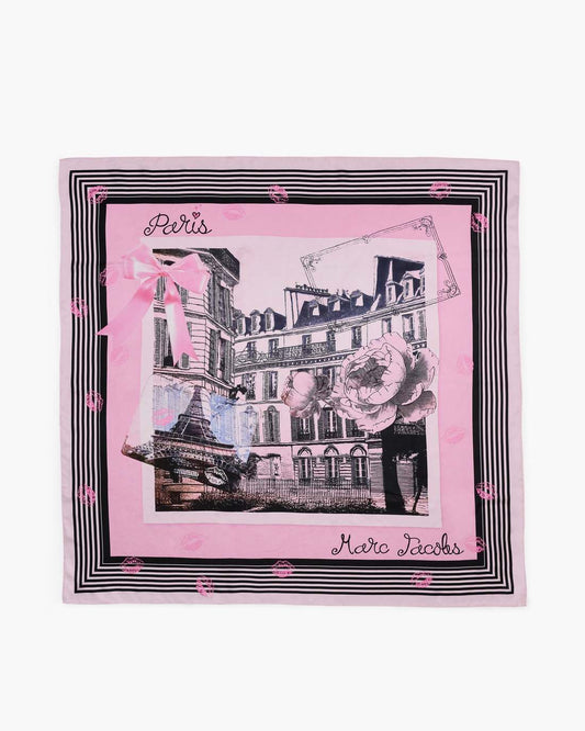 The City Silk Scarf Paris Paris Marc Jacobs / ACCESSORIES