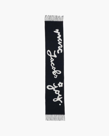 Marc Is Joy Scarf Black Marc Jacobs / ACCESSORIES