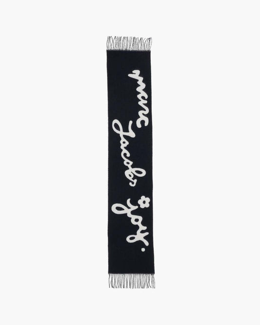 Marc Is Joy Scarf Black Marc Jacobs / ACCESSORIES