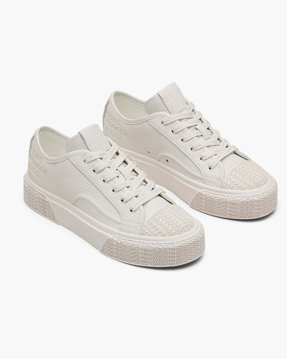 The Leather Sneaker Cotton White Marc Jacobs / SHOES