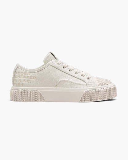The Leather Sneaker Cotton White Marc Jacobs / SHOES