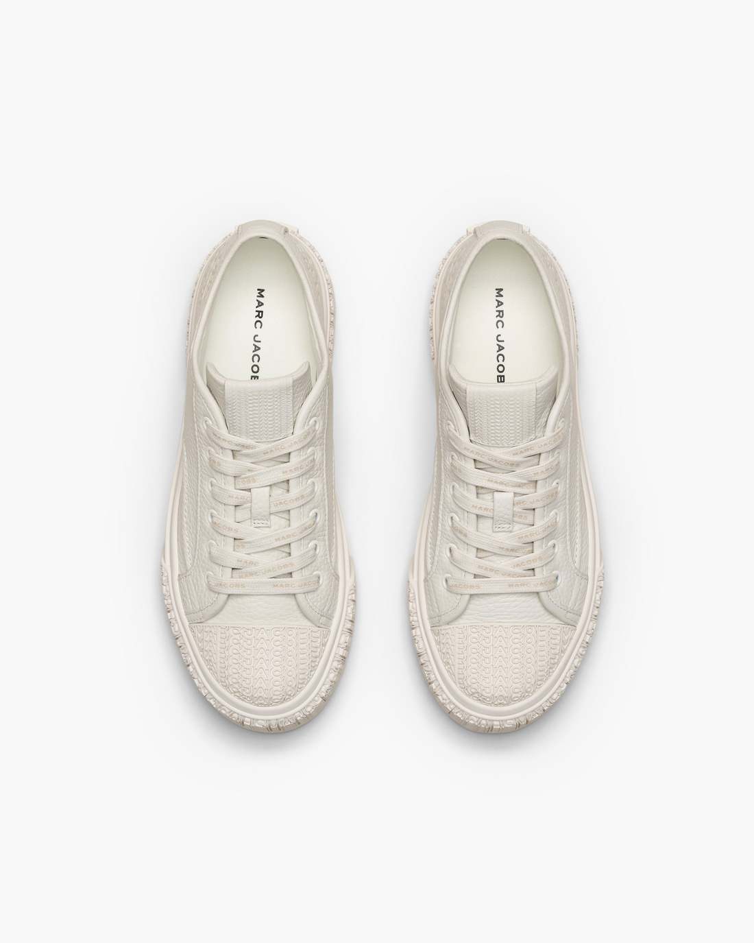 The Leather Sneaker Cotton White Marc Jacobs / SHOES