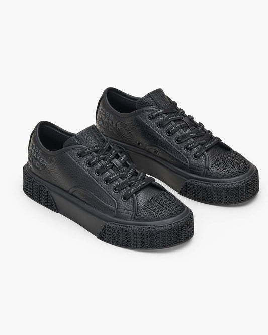 The Leather Sneaker Black Marc Jacobs / SHOES