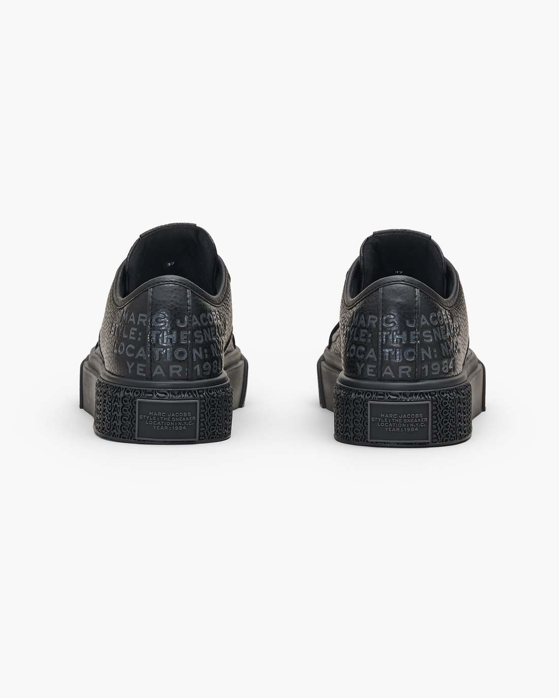 The Leather Sneaker Black Marc Jacobs / SHOES