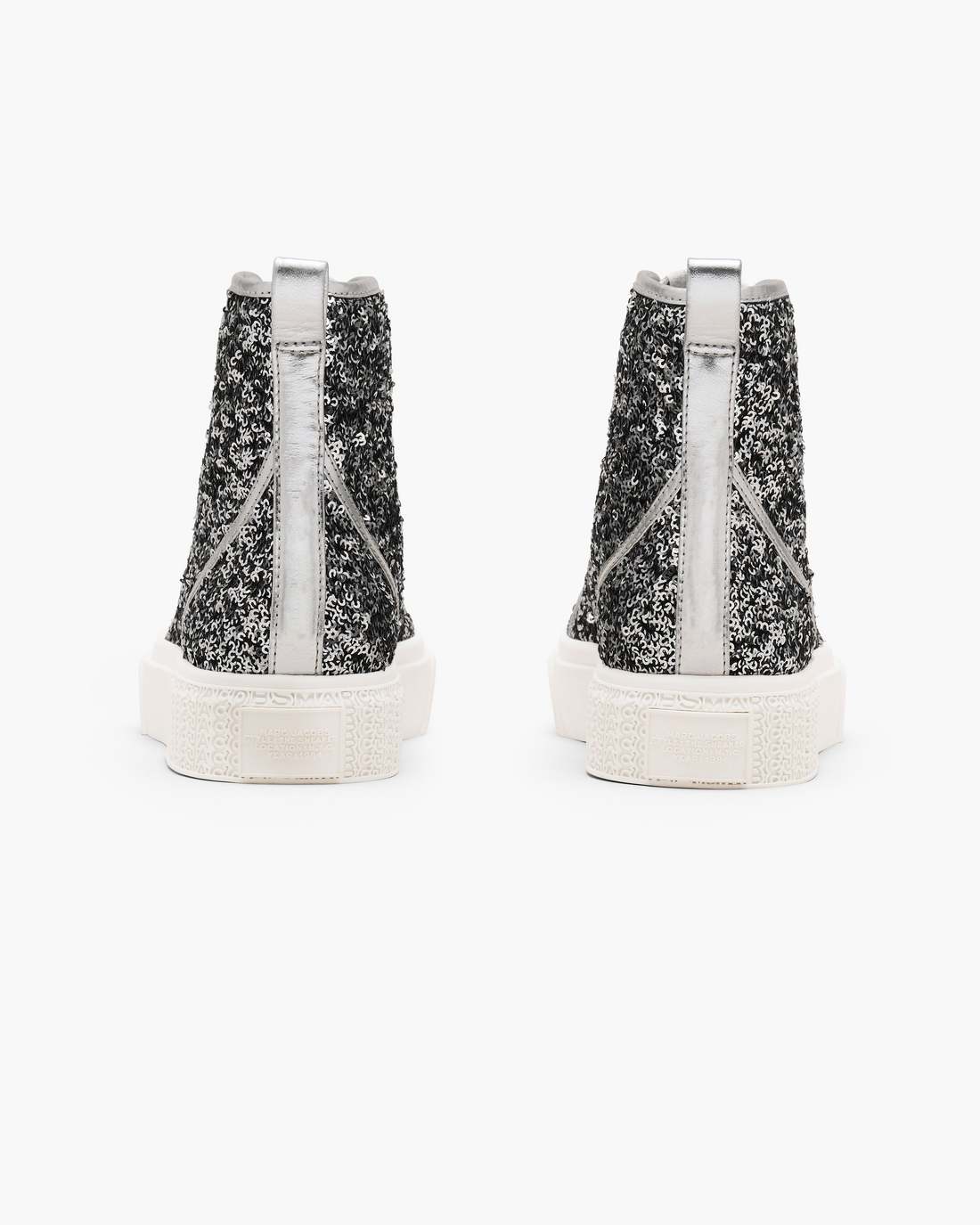 The Sequin High Top Sneaker Silver Marc Jacobs / SHOES|NEW ARRIVALS