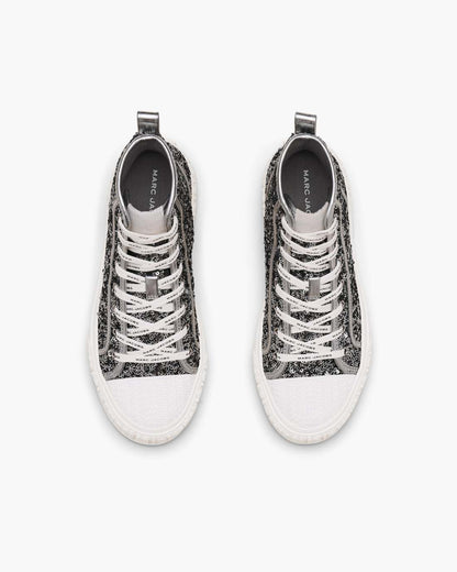 The Sequin High Top Sneaker Silver Marc Jacobs / SHOES|NEW ARRIVALS