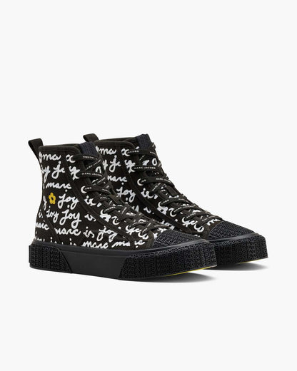The Marc Is Joy Canvas Sneaker Black Multi Marc Jacobs / SHOES