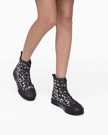 The Marc Is Joy Canvas Sneaker Black Multi Marc Jacobs / SHOES