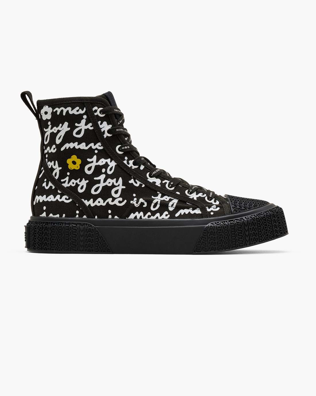 The Marc Is Joy Canvas Sneaker Black Multi Marc Jacobs / SHOES