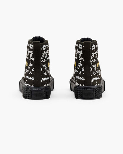 The Marc Is Joy Canvas Sneaker Black Multi Marc Jacobs / SHOES