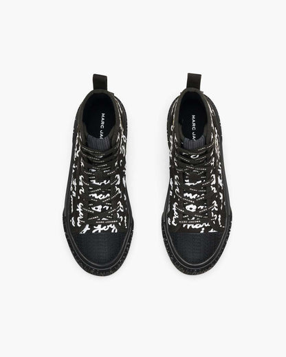 The Marc Is Joy Canvas Sneaker Black Multi Marc Jacobs / SHOES
