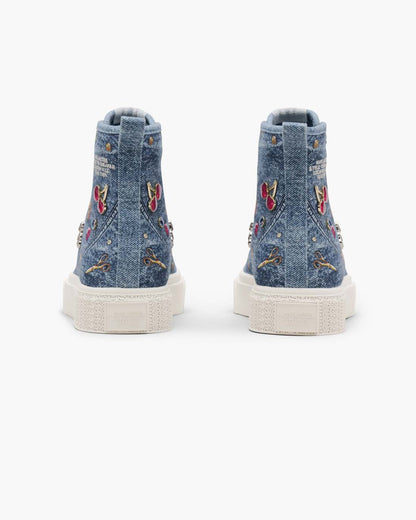 The Trinket Charm High Top Sneaker Medium Wash Multi Marc Jacobs / SHOES|NEW ARRIVALS