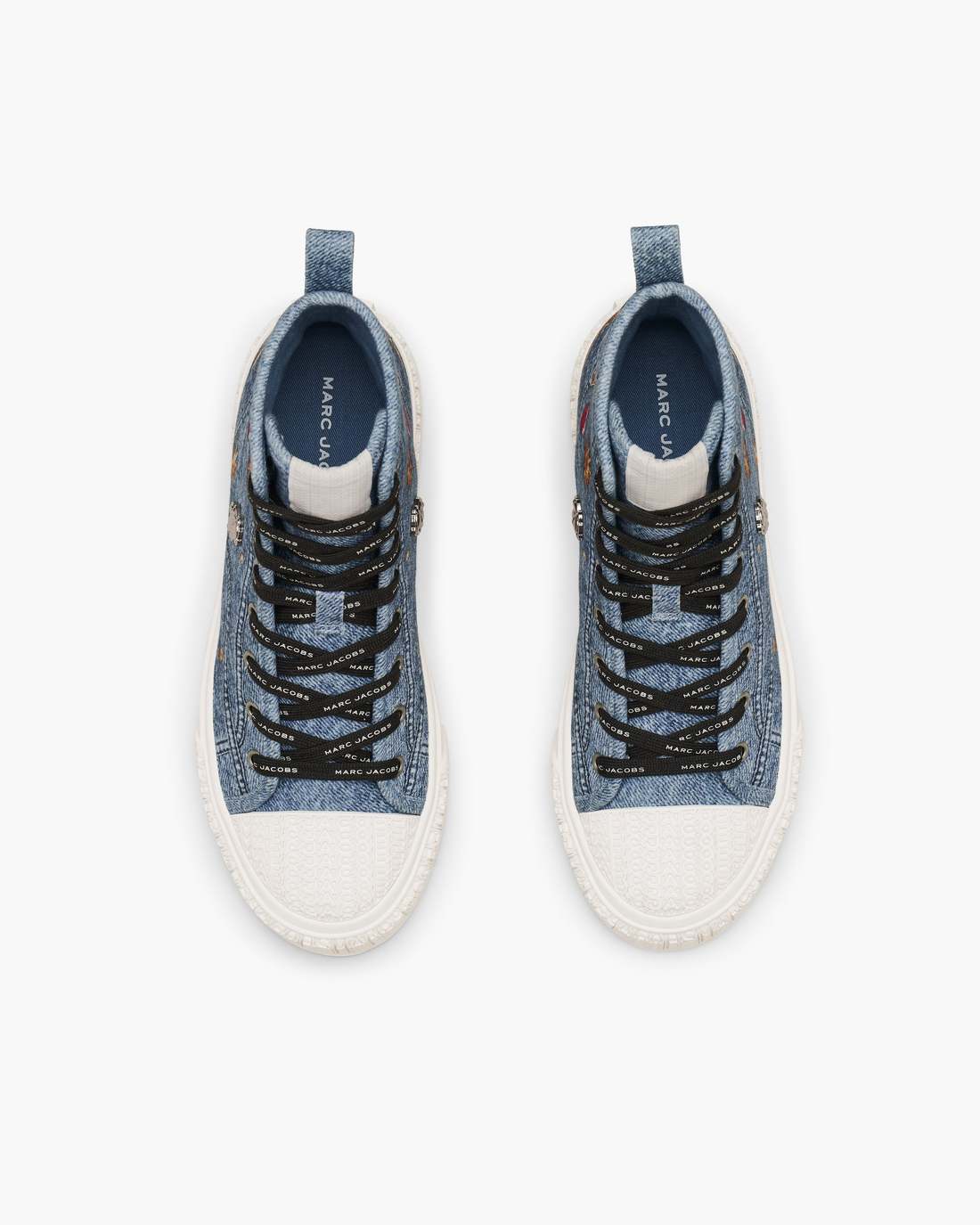 The Trinket Charm High Top Sneaker Medium Wash Multi Marc Jacobs / SHOES|NEW ARRIVALS