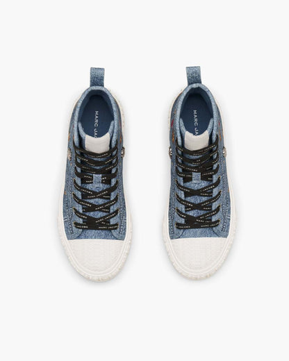 The Trinket Charm High Top Sneaker Medium Wash Multi Marc Jacobs / SHOES|NEW ARRIVALS