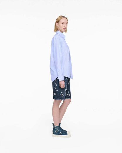 The Sequin Daisy Denim High Top Sneaker Vintage Indigo Marc Jacobs / SHOES