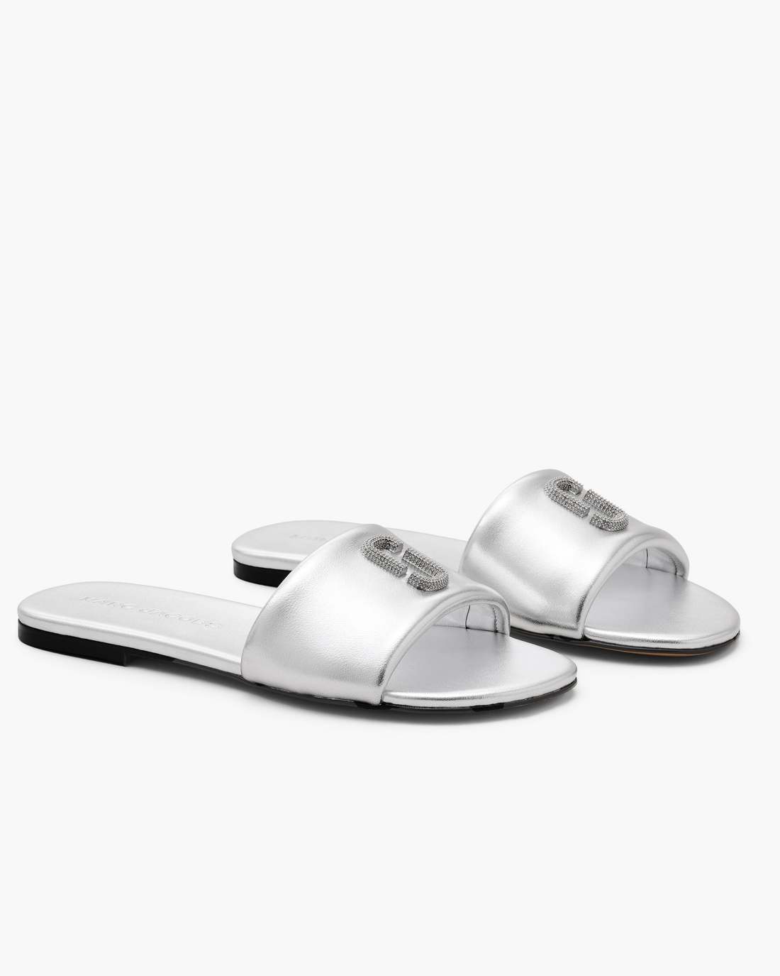 The Pave Snapshot Slide Silver Marc Jacobs / SHOES|NEW ARRIVALS