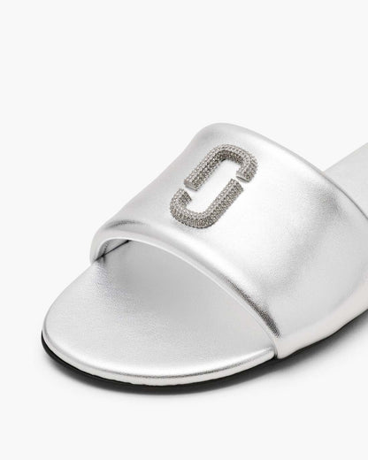 The Pave Snapshot Slide Silver Marc Jacobs / SHOES|NEW ARRIVALS