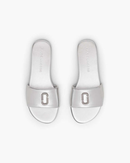 The Pave Snapshot Slide Silver Marc Jacobs / SHOES|NEW ARRIVALS