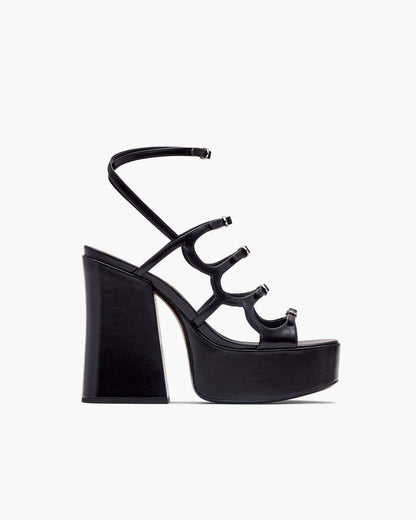 The Kiki Platform Sandal Black Marc Jacobs / SHOES