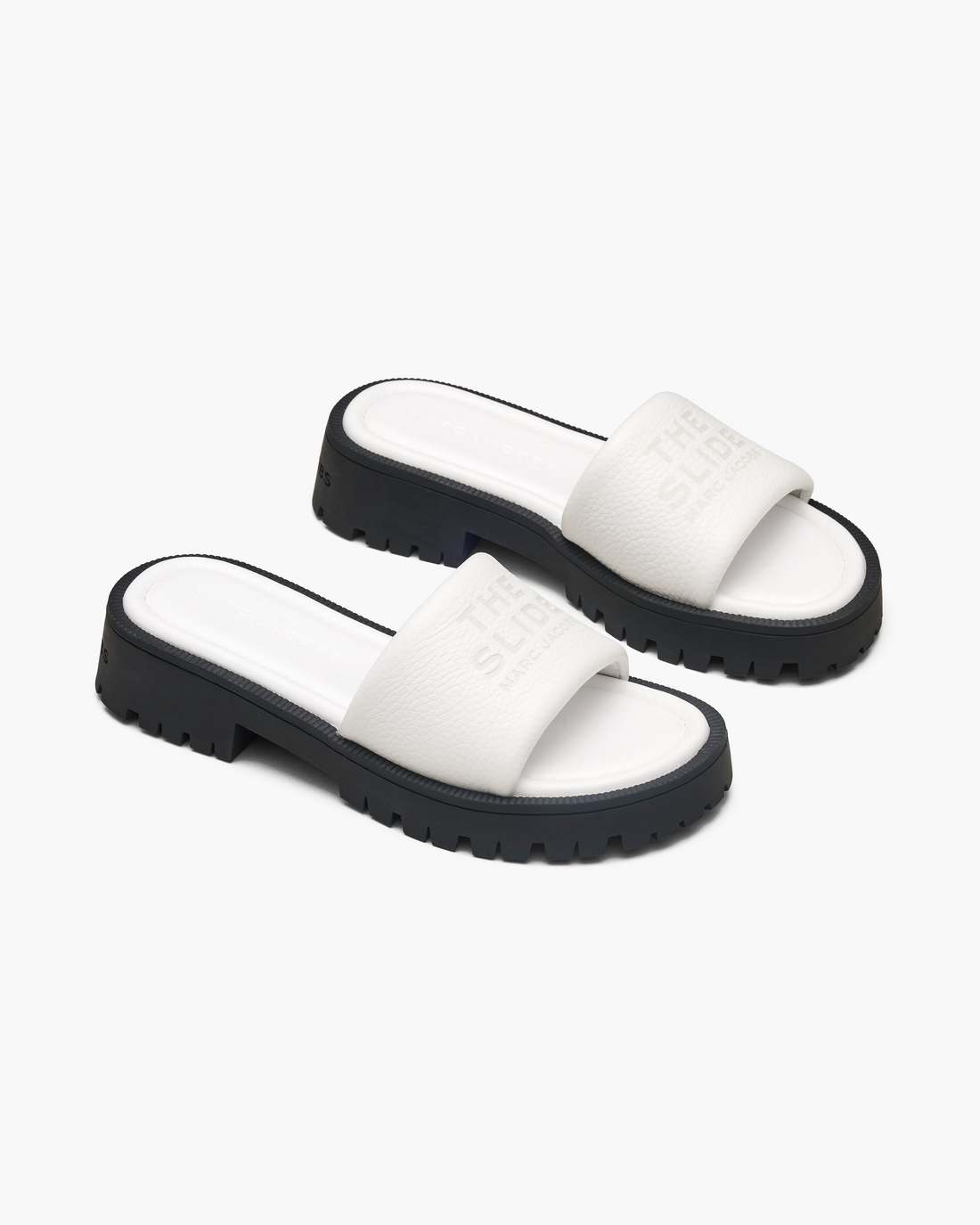 The Lug Sole Slide Bright White Marc Jacobs / SHOES