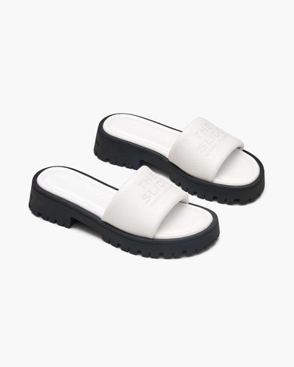 The Lug Sole Slide Bright White Marc Jacobs / SHOES