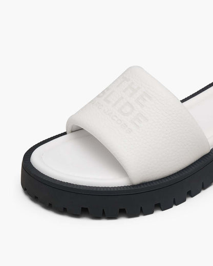 The Lug Sole Slide Bright White Marc Jacobs / SHOES
