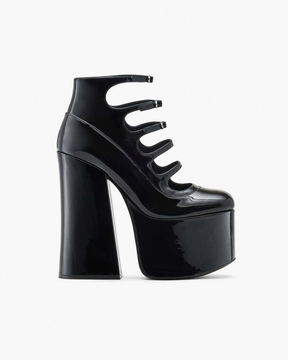 The Patent Leather Kiki Ankle Boot Black Marc Jacobs / SHOES