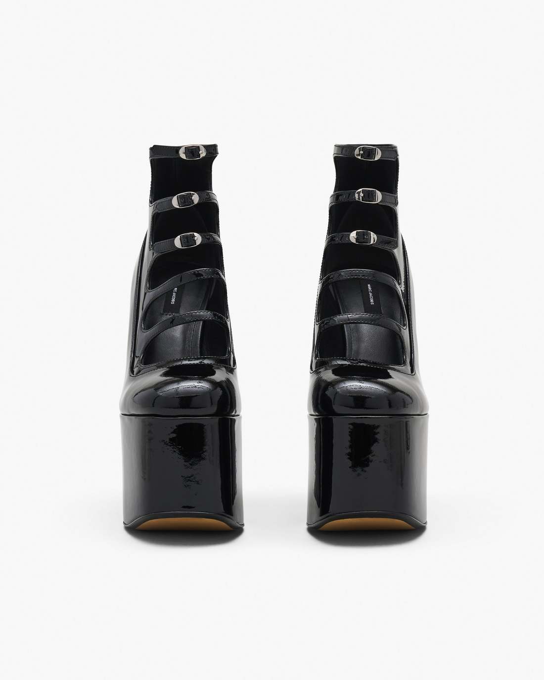 The Patent Leather Kiki Ankle Boot Black Marc Jacobs / SHOES