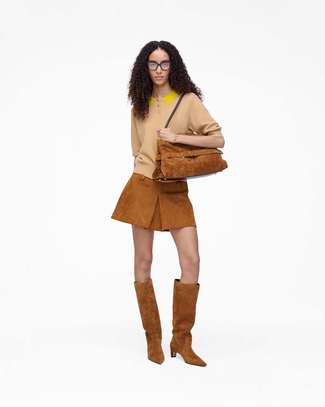 The Suede Mel Boot Copper Marc Jacobs / SHOES