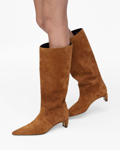 The Suede Mel Boot Copper Marc Jacobs / SHOES