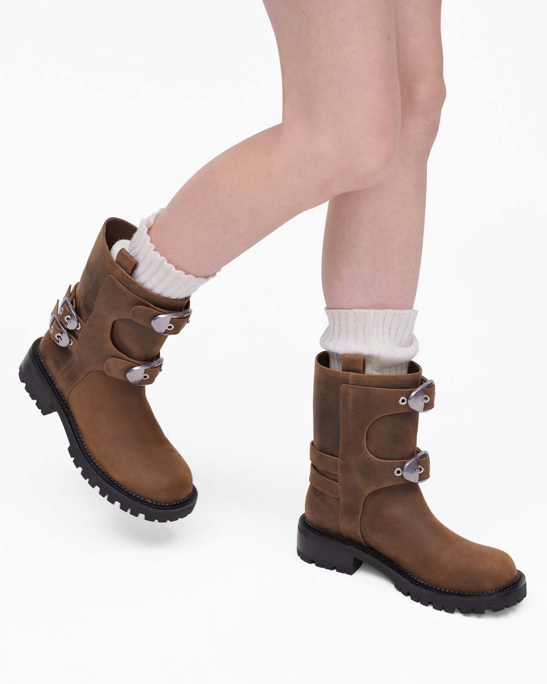 The Kiki Moto  Boot Tobacco Marc Jacobs / SHOES|NEW ARRIVALS