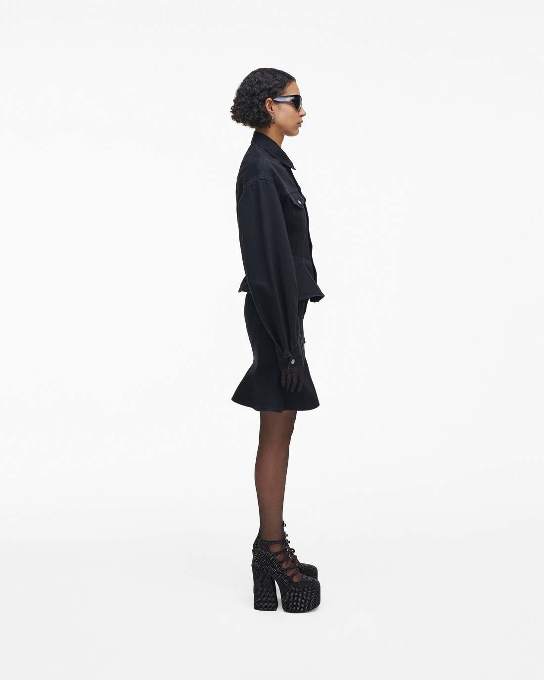 The Rhinestone Kiki Ankle Boot Black/Black Marc Jacobs / SHOES