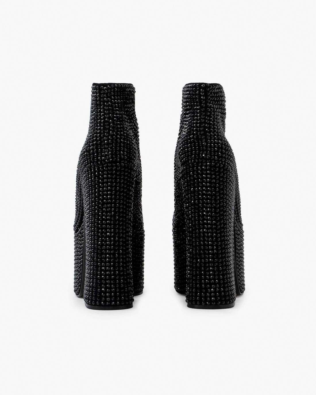 The Rhinestone Kiki Ankle Boot Black/Black Marc Jacobs / SHOES