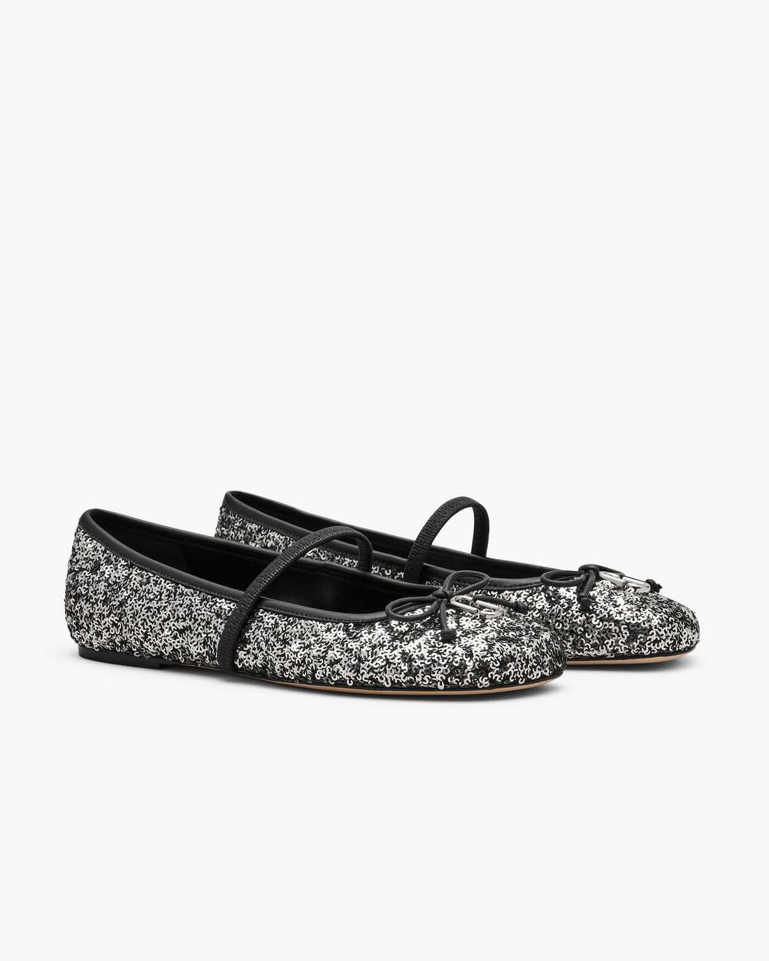The Sequin Sabrina Ballerina Silver Marc Jacobs / SHOES|NEW ARRIVALS