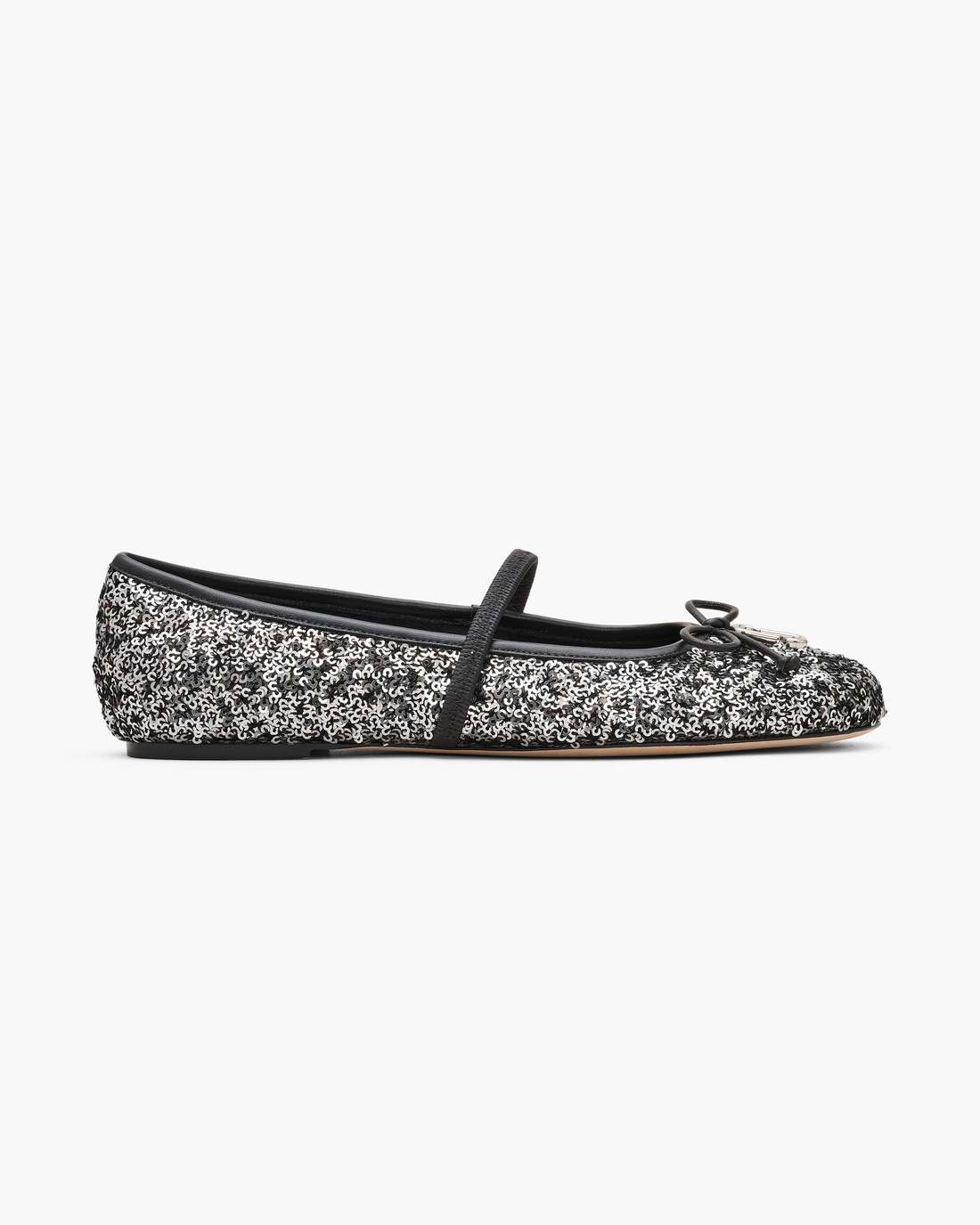 The Sequin Sabrina Ballerina Silver Marc Jacobs / SHOES|NEW ARRIVALS