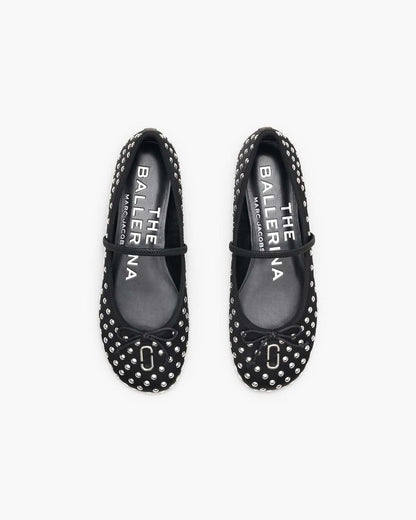 The Studded Sabrina Ballerina Black Multi Marc Jacobs / SHOES