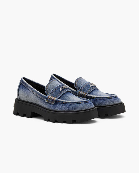 The Faded Denim Frankie Loafer Faded Vintage Indigo Marc Jacobs / SHOES|NEW ARRIVALS