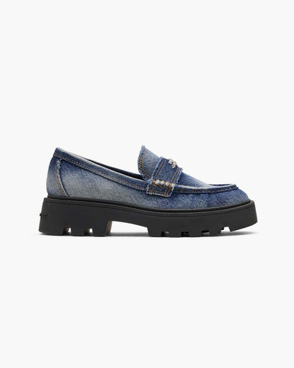 The Faded Denim Frankie Loafer Faded Vintage Indigo Marc Jacobs / SHOES|NEW ARRIVALS