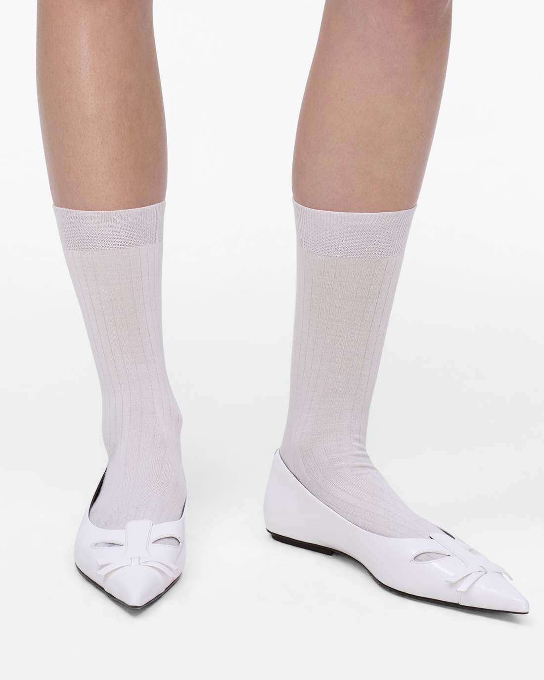 The Kat Ballerina Bright White Marc Jacobs / SHOES